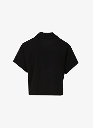 Jeep Siyah Kadın Relaxed Gömlek C4SL-GML4015