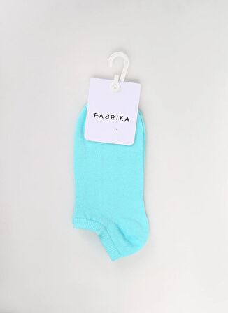 Fabrika Açık Mavi Kadın Patik Çorap UL-KDN-PTK