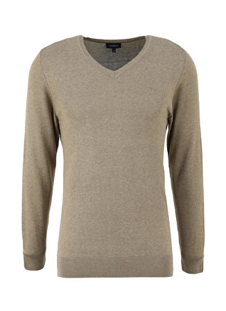 Haki Melanj Erkek V Yaka Basic Kazak F4WM-KZK 2842