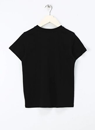 Limon Baskılı Siyah Unisex Çocuk T-Shirt MSA-24
