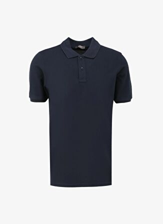 Düz Lacivert Erkek Polo T-Shirt SPBF4SM-TST5017