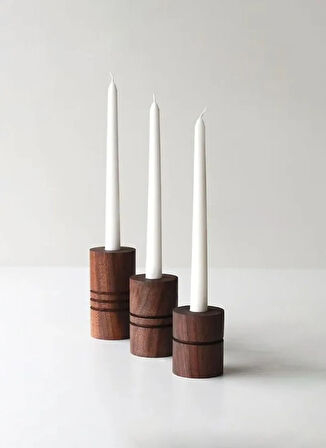 Boyner Evde Kahve Mumluk NOVA 3'LÜ SET