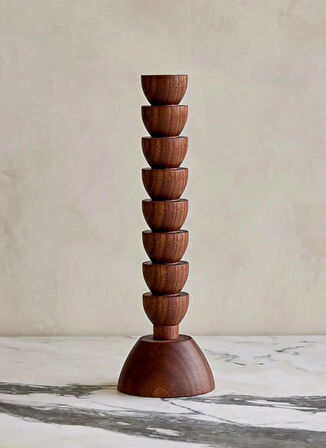Kahverengi Mumluk TERRA TEKLİ 30CM