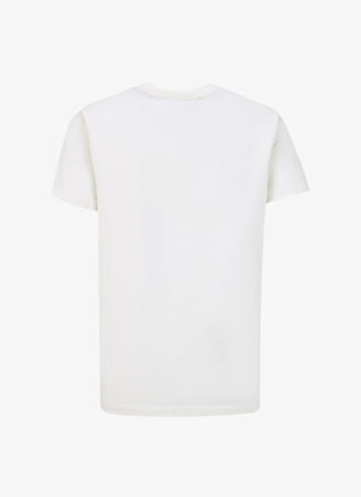 People By Fabrika Bisiklet Yaka Baskılı Ekru Erkek T-Shirt PBF4SM-TST5065