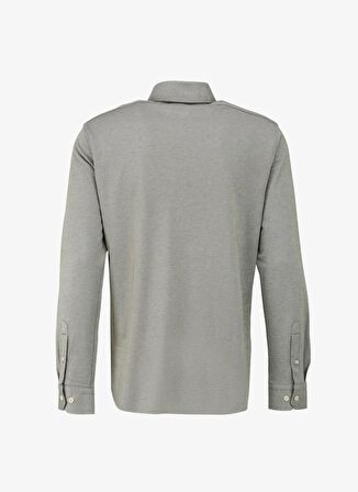 Fabrika Comfort Regular Fit Gömlek Yaka Düz Açık Haki Erkek Gömlek FC4SM-GML 0929