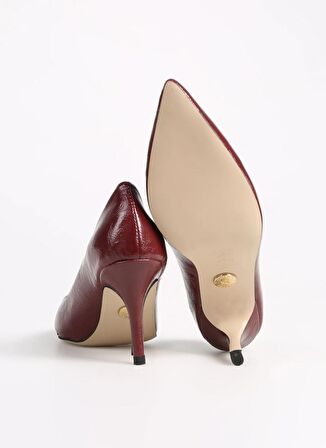 Fabrika Bordo Kadın Topuklu Ayakkabı PRILLY