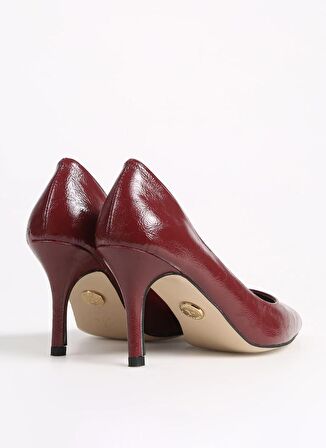 Fabrika Bordo Kadın Topuklu Ayakkabı PRILLY