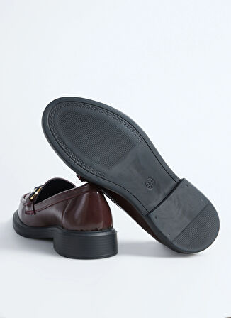 Fabrika Rugan Bordo Kadın Loafer FALLON