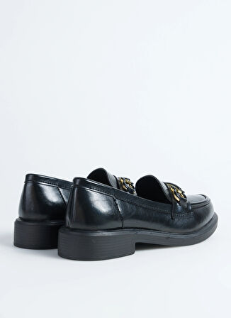 Fabrika Rugan Siyah Kadın Loafer FALLON