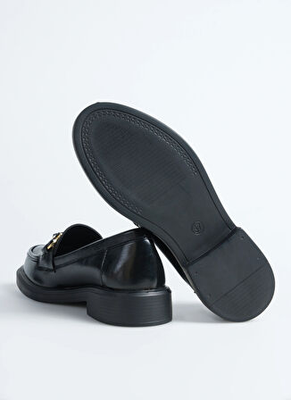 Fabrika Rugan Siyah Kadın Loafer FALLON