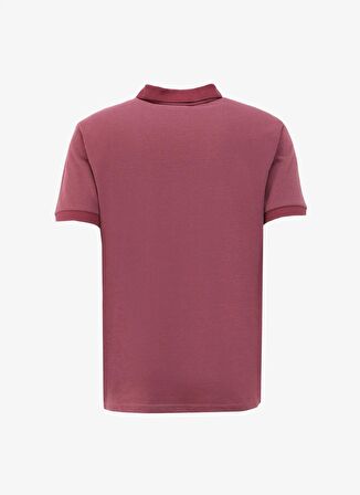 Fabrika Düz Bordo Erkek Polo T-Shirt F4SM-TST 0942