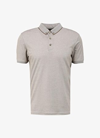 Düz Bej Erkek Polo T-Shirt SPBF4SM-TST5082