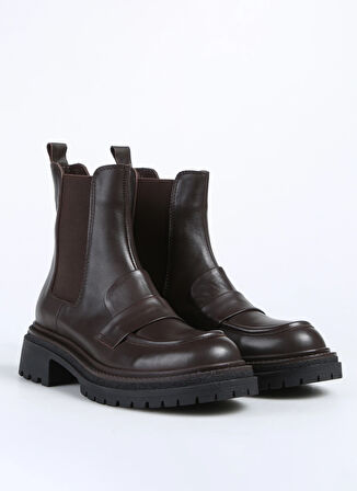 Fabrika Kahve Kadın Deri Bot D-DRINA