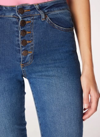Fabrika İndigo Kadın Flare Denim Pantolon F4WL-PNT0642