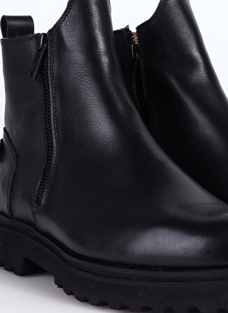 Fabrika Siyah Erkek Deri Bot YODER-DEWEY