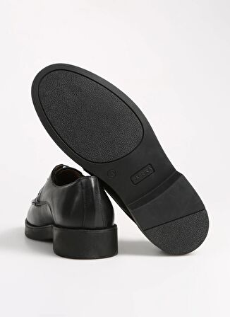 Fabrika Siyah Erkek Deri Klasik Ayakkabı HENEL-ALPHA