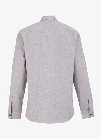 Fabrika Regular Fit Gömlek Yaka Düz Mavi Erkek Gömlek F4WM-GML 2564