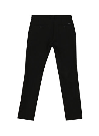 Fabrika Normal Bel Normal Paça Siyah Erkek Chino Pantolon F4WM-PNT 2782