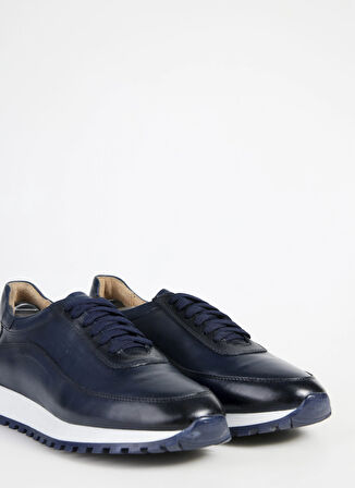 Fabrika Lacivert Erkek Deri Sneaker LEON-ALDOUS