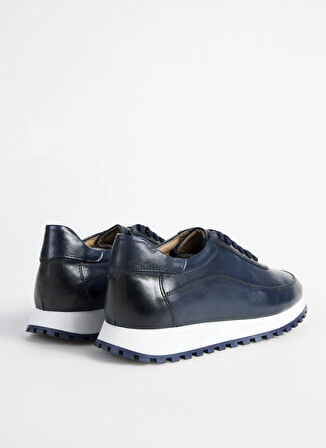 Fabrika Lacivert Erkek Deri Sneaker LEON-ALDOUS