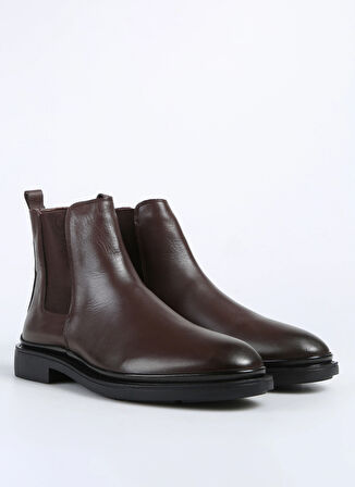 F By Fabrika Kahve Erkek Deri Bot KEVIN