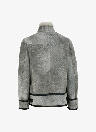 Dik Yaka Gri Erkek Mont F4WM-MNT 2774