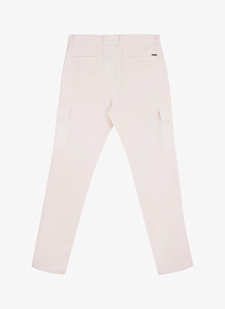 Fabrika Normal Bel Normal Paça Ekru Erkek Chino Pantolon F4WM-PNT 2724