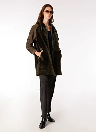 Fabrika Haki Kadın Mont F4WL-MNT0744