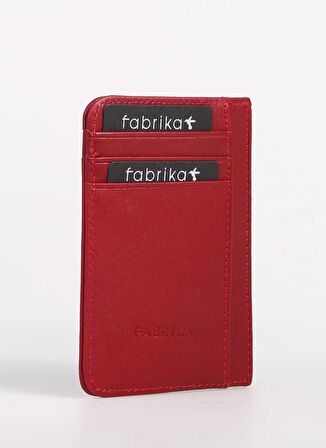 Fabrika Kırmızı Erkek Cüzdan Frk 320 düz kırmızı