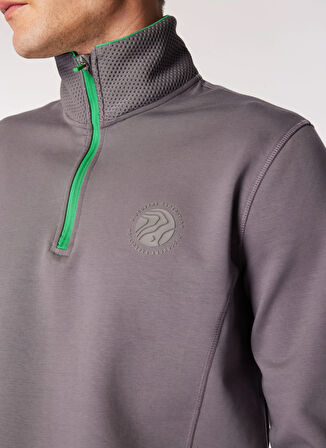 Füme Erkek Dik Yaka Basic Fit Sweatshirt D4WM-SWT3205