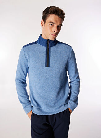 Mavi Erkek Dik Yaka Basic Fit Sweatshirt D4WM-SWT3311