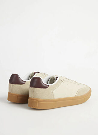 Fabrika Bej - Bordo Kadın Sneaker MARIAN