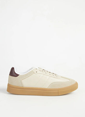 Fabrika Bej - Bordo Kadın Sneaker MARIAN