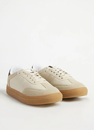 Fabrika Bej - Bordo Kadın Sneaker MARIAN