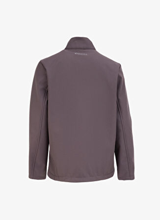 Antrasit Erkek Dik Yaka Relaxed Fit Baskılı Sweatshirt D4WM-SWT3259