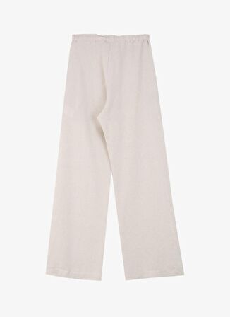 People By Fabrika Lastikli Bel Rahat Bej Kadın Pantolon SPBF4SL-PNT5605