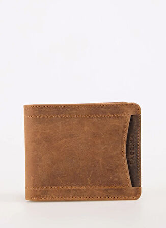 Taba Erkek 11x9x2 cm Deri Cüzdan Frk 346 Crayz