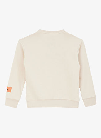 Jeep Baskılı Erkek Çocuk Bej Sweatshırt C4WB-SWT4550