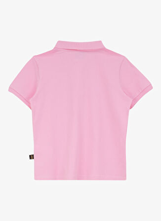 Jeep Düz Pembe Kadın Polo T-Shirt J4WG-TST7504