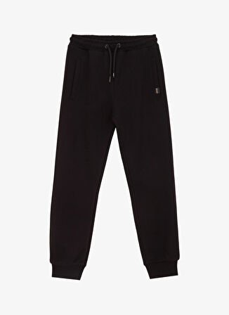 Jeep Normal Paça Siyah Erkek Çocuk  Eşofman Altı J4WB-EA7701