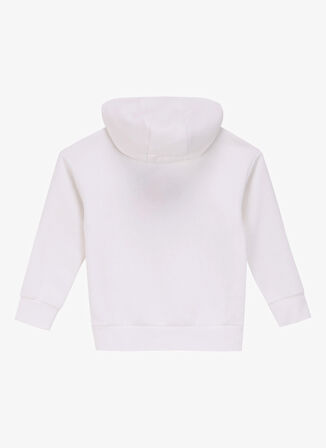 Jeep Baskılı Kız Çocuk Ekru Sweatshırt J4WG-SWT7565