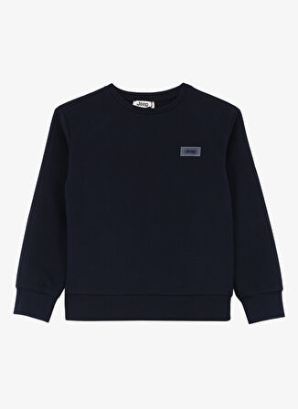 Jeep Düz Erkek Çocuk  Lacivert Sweatshırt J4WB-SWT7708