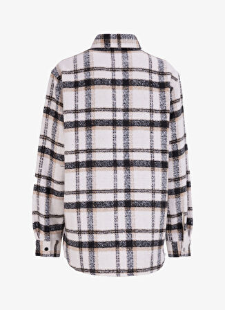 Deve Tüyü Erkek Normal Kalıp Ekose Gömlek Ceket M4WM-GML-1466 M4WM-GML-1466