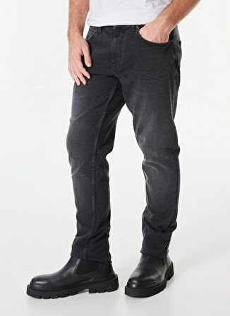 Mustang Normal Bel Slim Fit Antrasit Erkek Denim Pantolon Vegas Slim - 1300