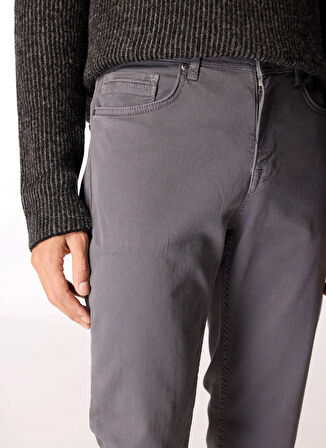 Mustang Normal Bel Slim Fit Gri Erkek Denim Pantolon Vegas Slim - 1320