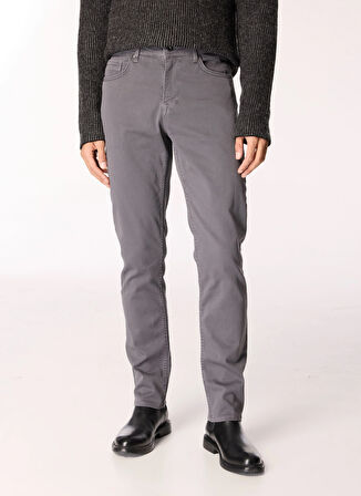 Mustang Normal Bel Slim Fit Gri Erkek Denim Pantolon Vegas Slim - 1320