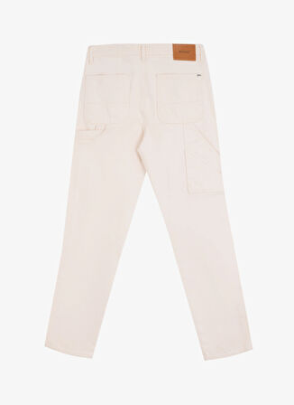 Mustang Normal Bel Normal Bej Erkek Denim Pantolon M4WM-PNT-1312