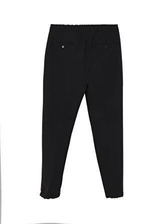 Fabrika Normal Bel Normal Paça Siyah Erkek Chino Pantolon F4WM-PNT 2080