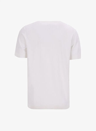 Beyaz Erkek Bisiklet Regular Fit Kazak FC4SM-KZK 0415