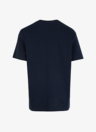 Fabrika Bisiklet Yaka Düz Lacivert Erkek T-Shirt F4SM-TST 2847